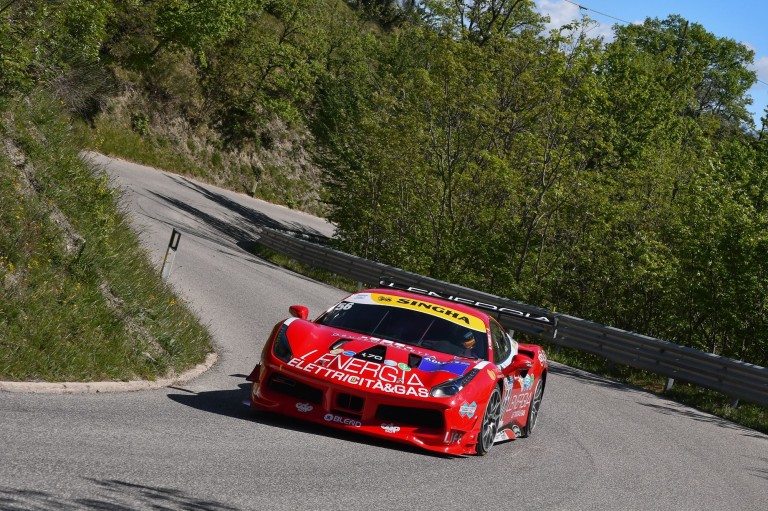 Maurizio Pitorri ( Best Lap, Ferrari 488 Challenge #56)